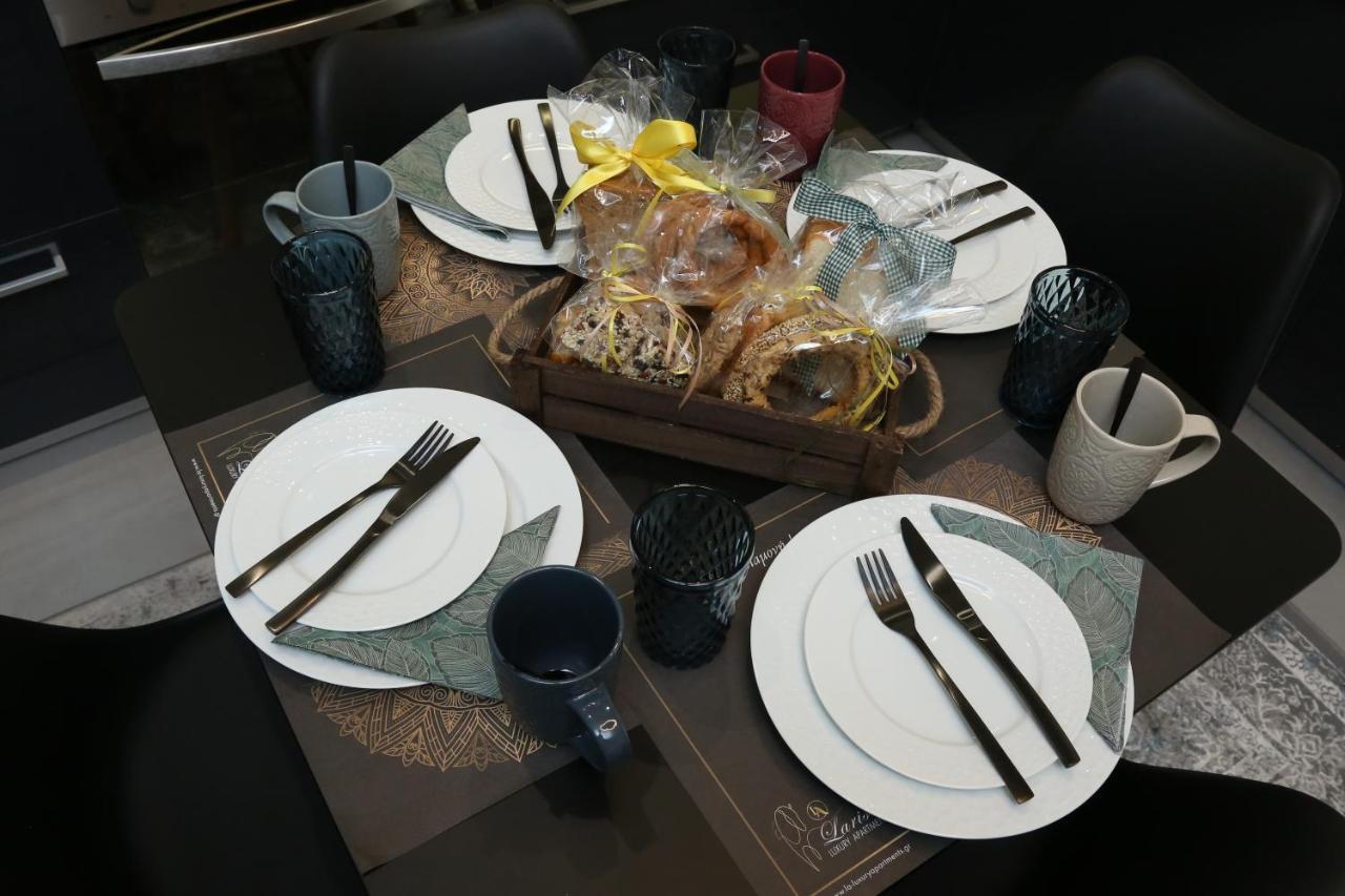 La Larissa Luxury Apartments Koronis Экстерьер фото